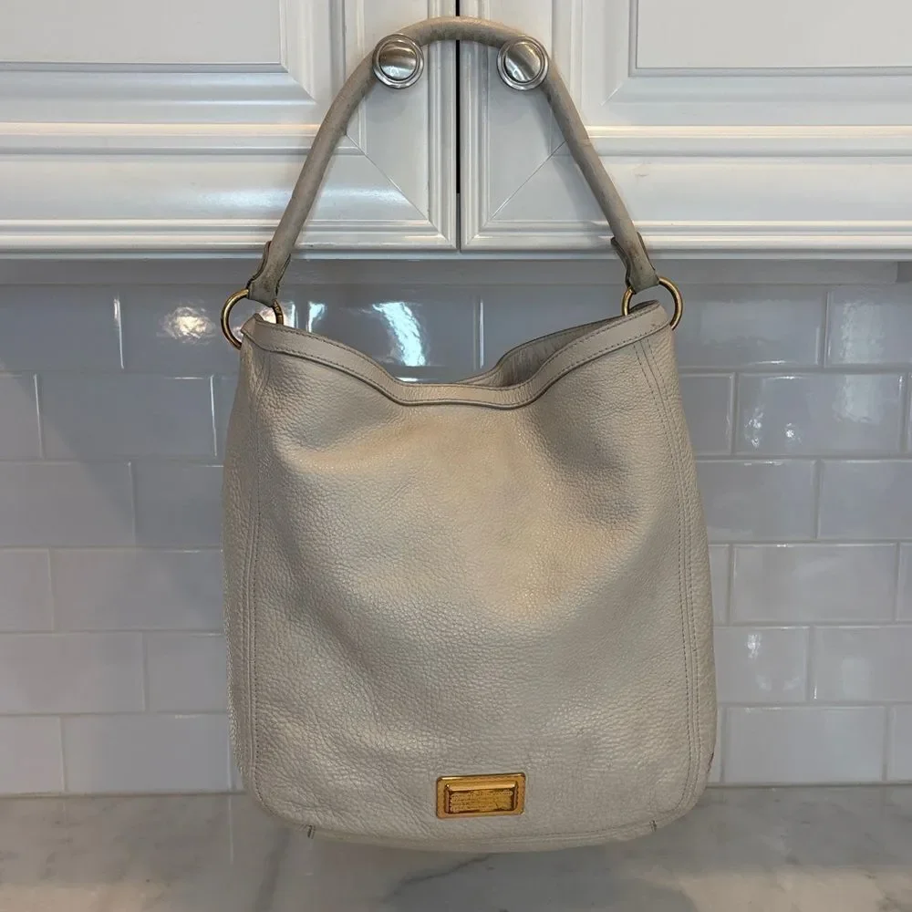 Marc by Marc Jacobs Bag Purse Handbag Leather New Q Hillier Convertible Hobo Bag